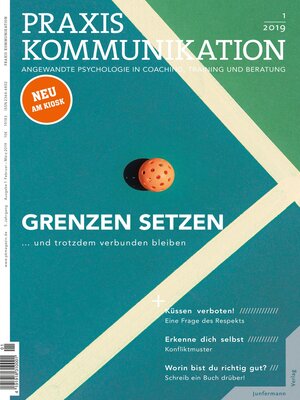 cover image of Praxis Kommunikation 1/2019 Einzelheft